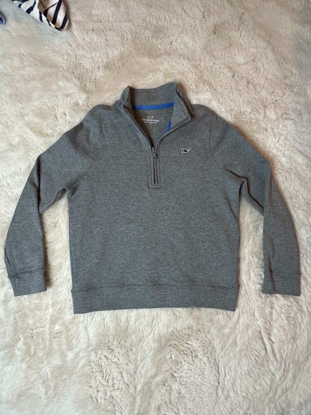 VineYard Vines Boys Quarter Zip Sweatshirt